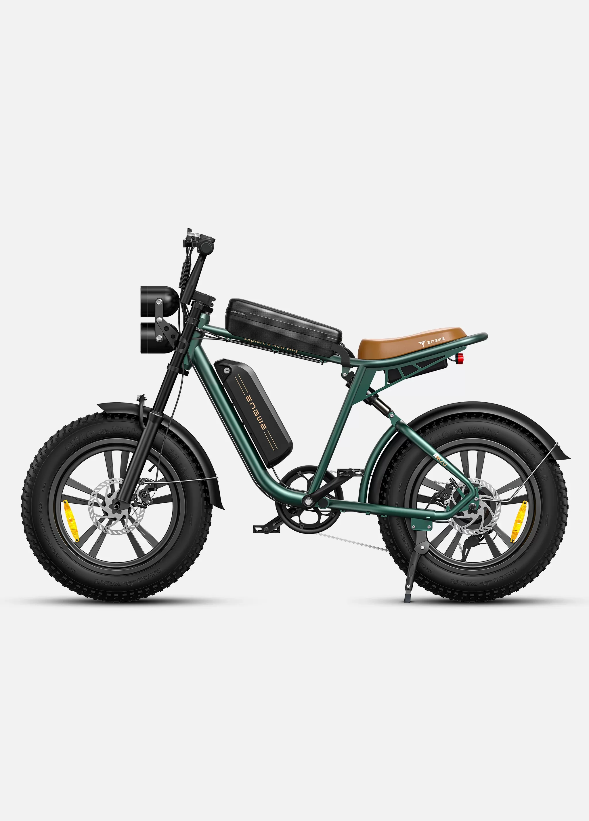 engwe m20 1000w (Μέγιστο) 47 Μίλια + 47 Μίλια Διπλή Ανάρτηση, Μεγάλης εμβέλειας, Ηλεκτρικό Ποδήλατο