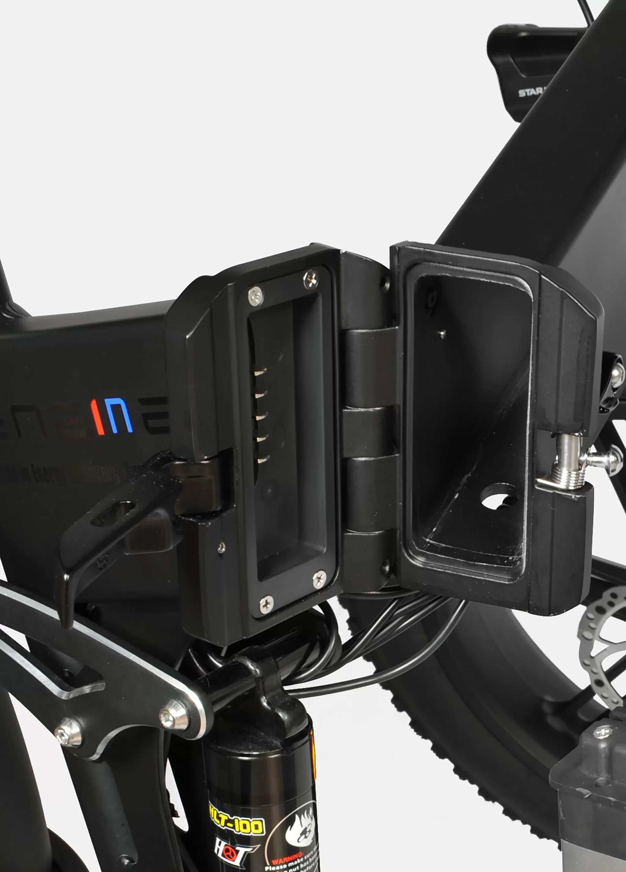 ENGINE PRO 1000W(Peak) 62Miles Full Suspension Foldable E-bike - Image 15
