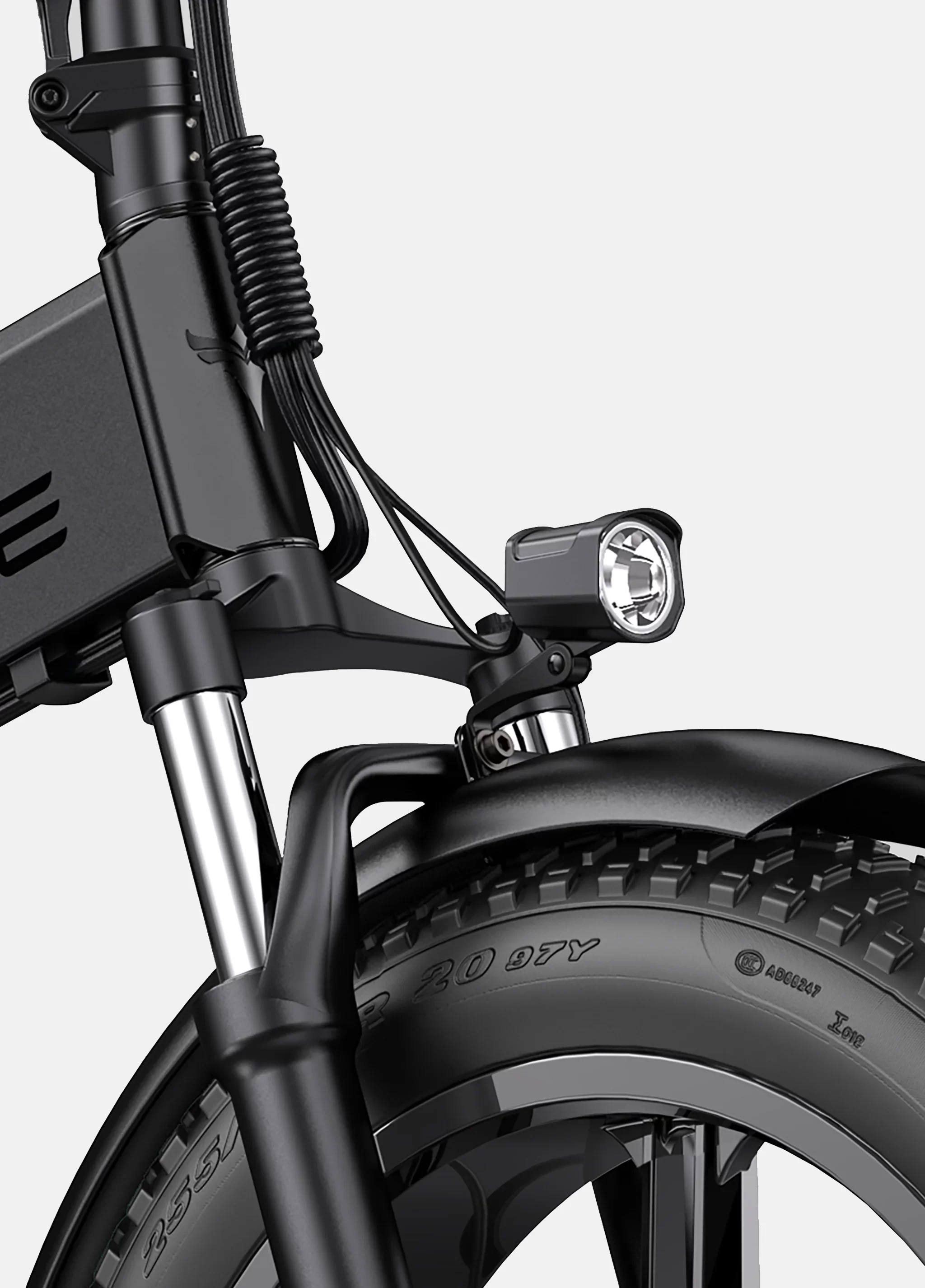 ENGINE PRO 1000W(Peak) 62Miles Full Suspension Foldable E-bike - Image 16