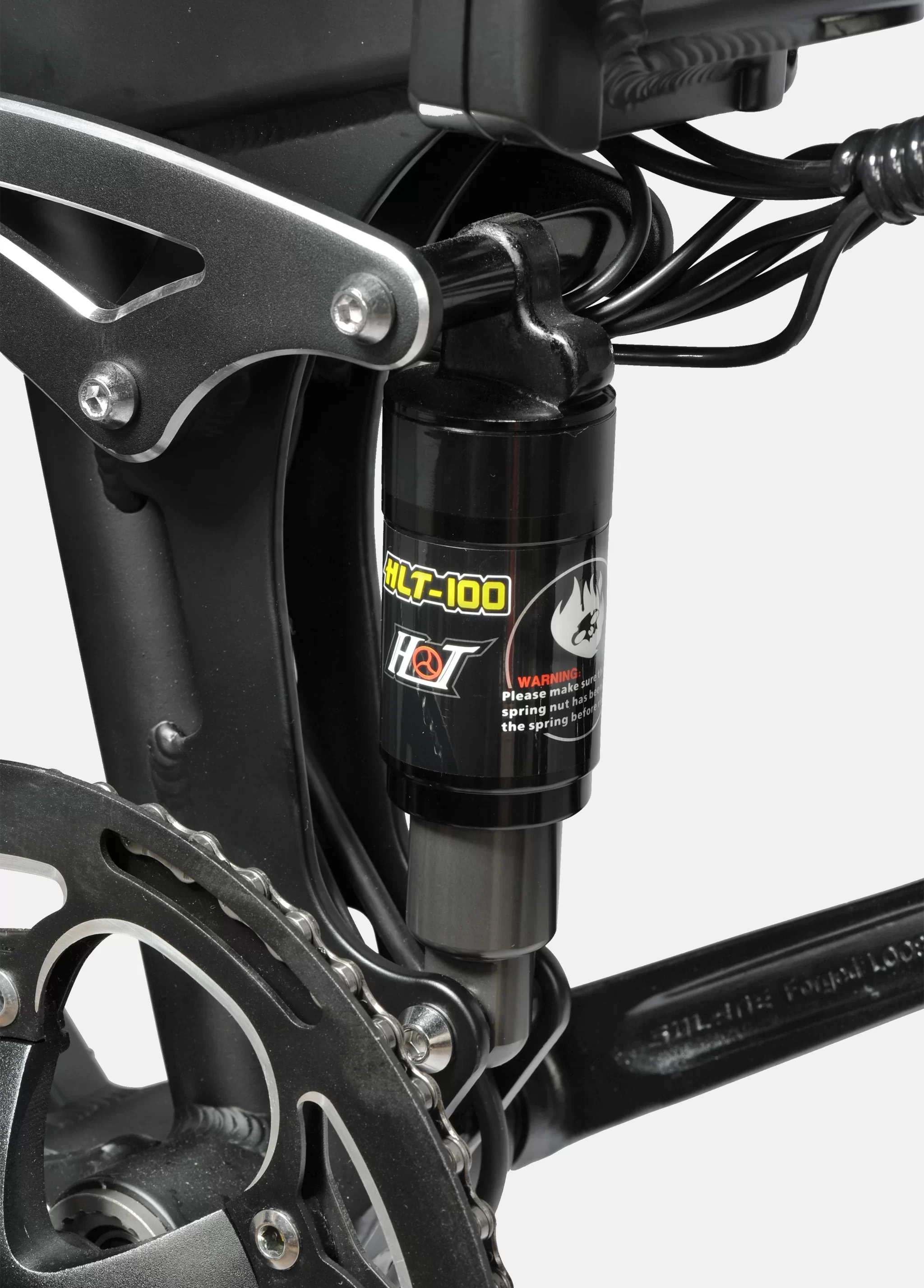ENGINE PRO 1000W(Peak) 62Miles Full Suspension Foldable E-bike - Image 17
