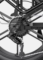 ENGINE PRO 1000W(Peak) 62Miles Full Suspension Foldable E-bike - Image 21