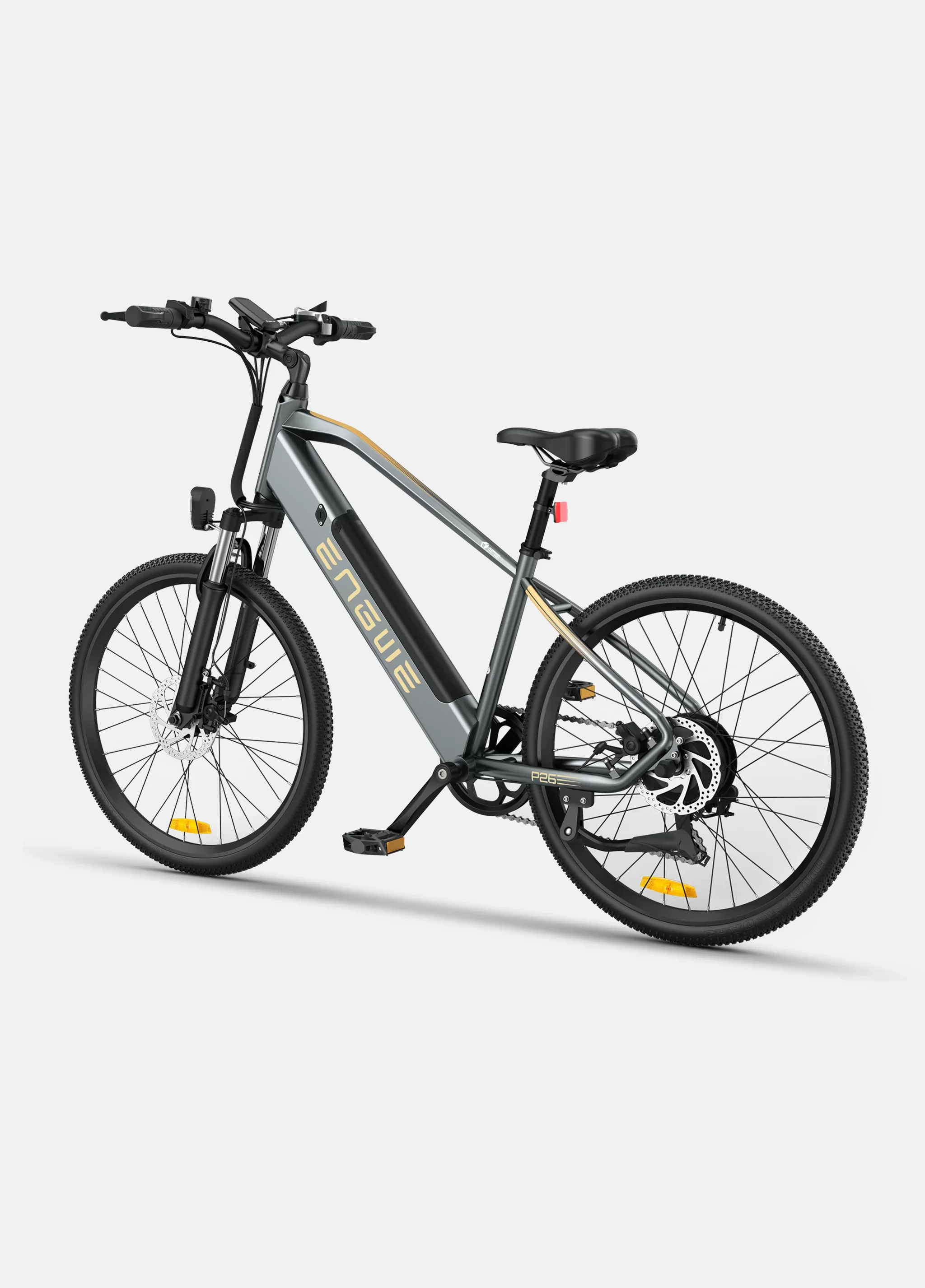 ENGWE P26 800W(Peak) 62Miles Front Suspension Commutting E-bike - Image 6