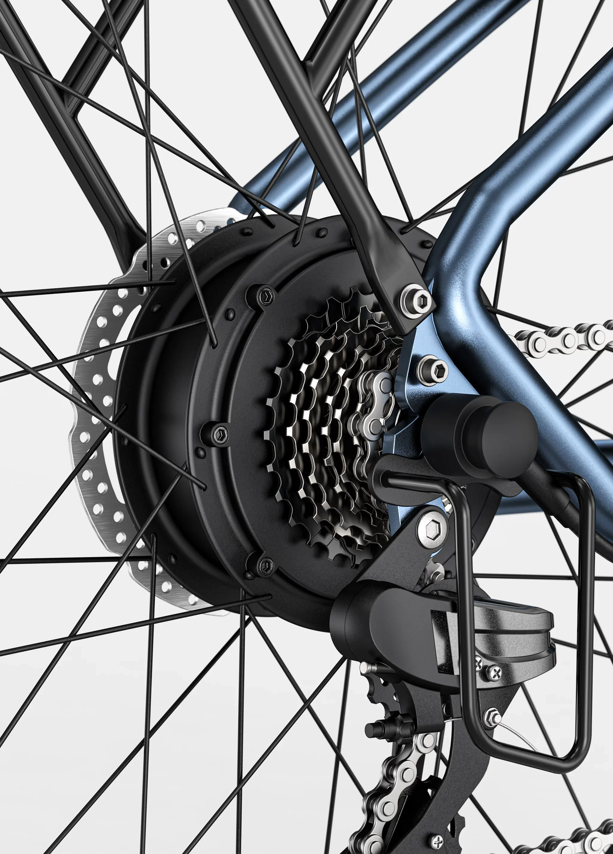 engwe p26 800w 62miles Εμπρόσθια Ανάρτηση Ηλεκτρικό Ποδήλατο Πόλης