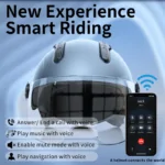 ENGWE Έξυπνο Bluetooth Κράνος Μαύρο - Image 6