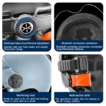 ENGWE Έξυπνο Bluetooth Κράνος Μαύρο - Image 7