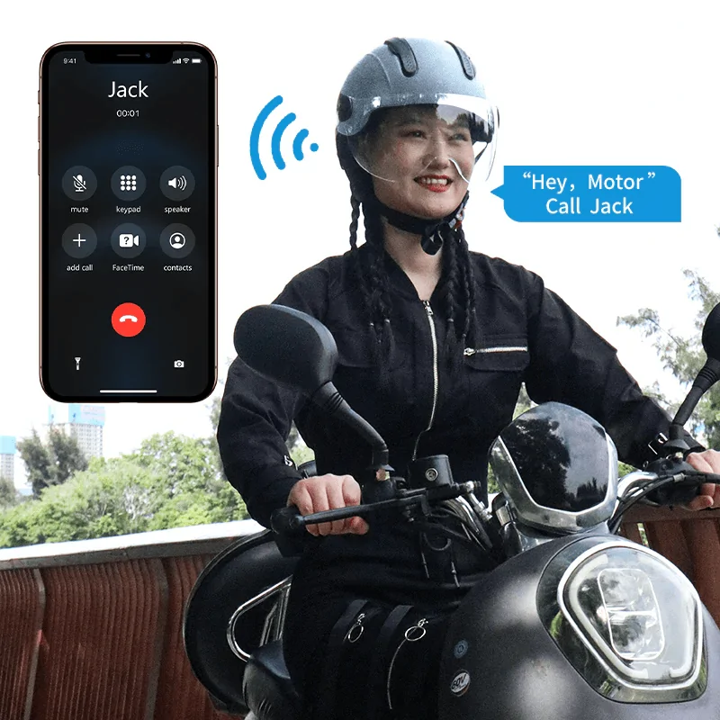 ENGWE Έξυπνο Bluetooth Κράνος Μαύρο - Image 10