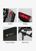 Πίσω σχάρα + πίσω μπαταρία 48v13ah για engine pro / engine x