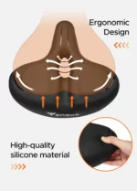 Shock Absorbing Saddle Comfortable Soft  Durable - Image 5