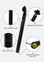 Shock Absorbing Saddle Comfortable Soft  Durable - Image 7