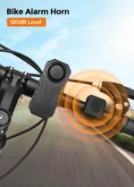 Αδιάβροχος Αντικλεπτικός Συναγερμός δόνησης με επαναφορτιζόμενη λειτουργία usb