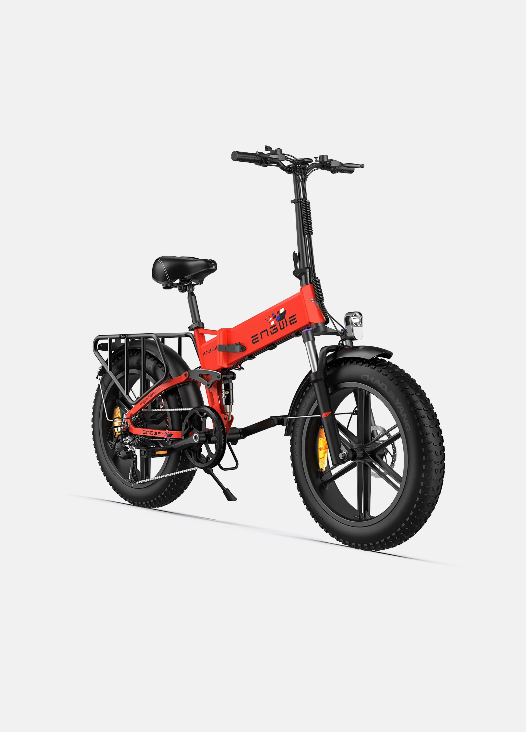 Engine X 250W 100 km Range Max Speed 25 km/h Full Suspension Foldable E-bike - Image 3