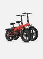 Engine X 250W 100 km Range Max Speed 25 km/h Full Suspension Foldable E-bike - Image 11