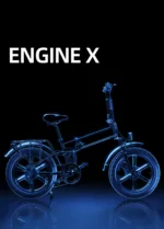 Engine X 250W 100 km Range Max Speed 25 km/h Full Suspension Foldable E-bike - Image 23