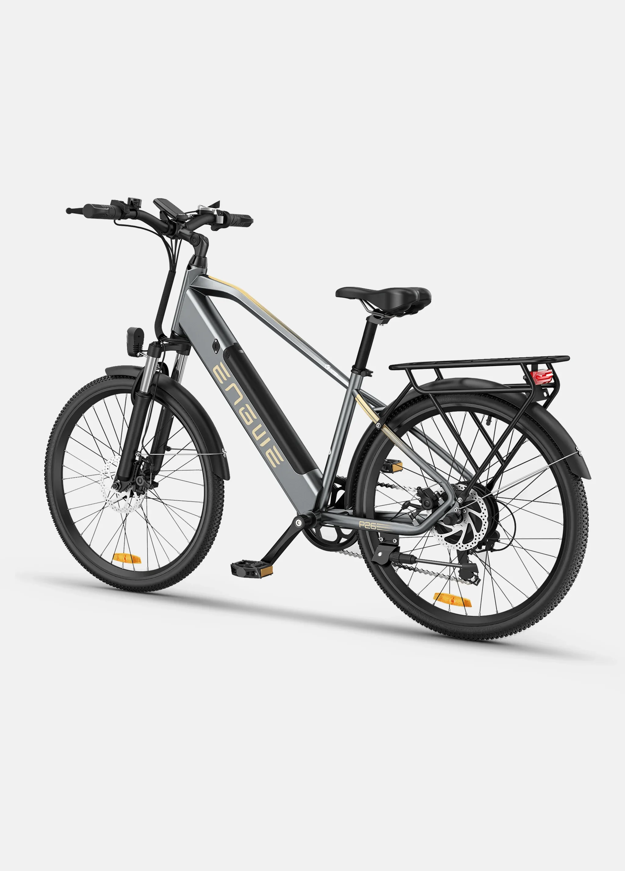 engwe p26 250w 100 km Εμβέλεια Μέγιστη ταχύτητα 25 km/h Εμπρόσθια ανάρτηση μετακίνησης Ηλεκτρικό Ποδήλατο