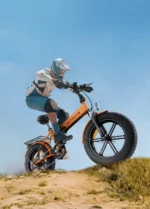 Εκτός δρόμου σε βουνό mountain ebike ep 2 pro 750w 120 km range max speed 25 km/h front suspension foldable e bike