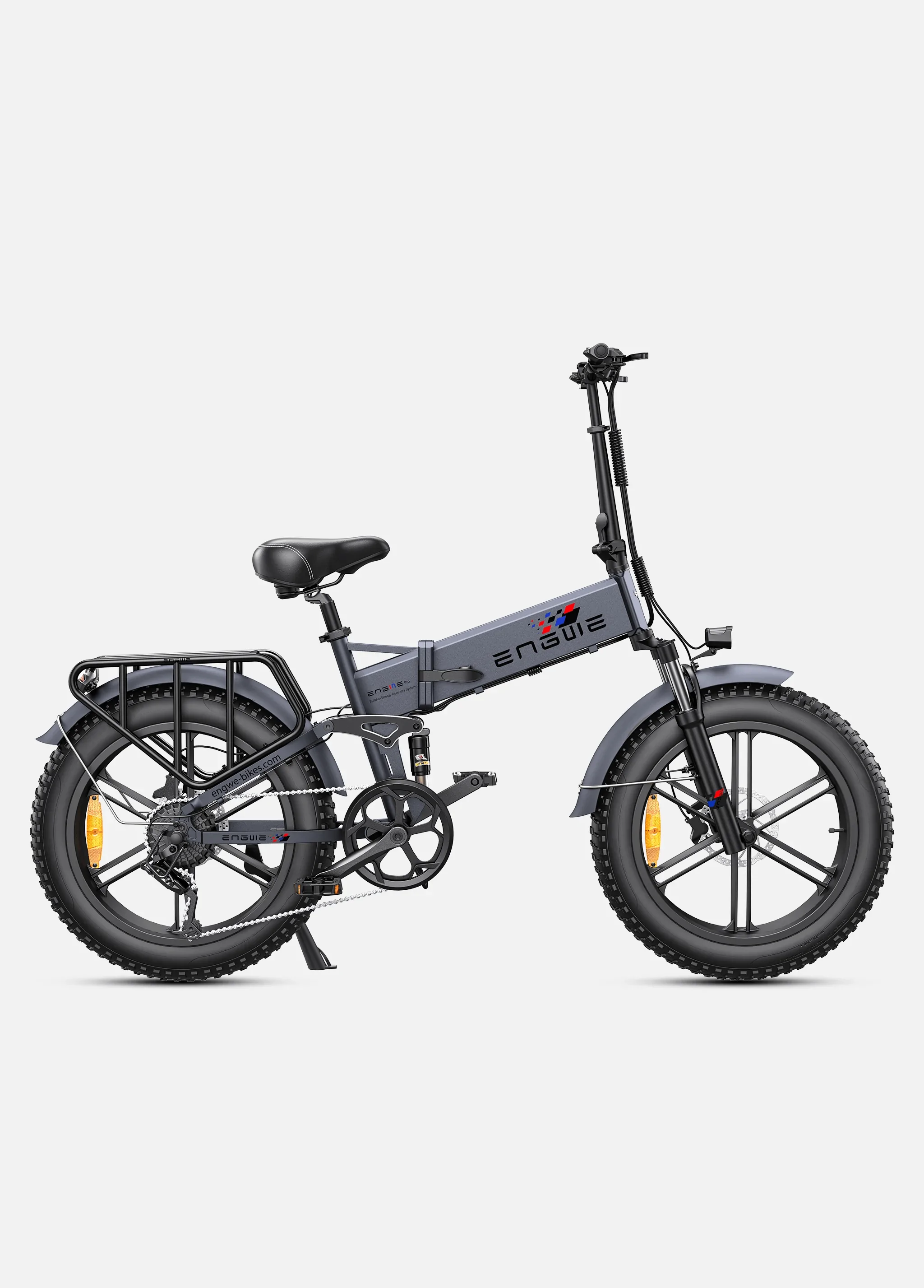 Γκρί engine pro 750w 120 km Εμβέλεια Μέγιστη ταχύτητα 25 km/h Πλήρης ανάρτηση Αναδιπλούμενο hλεκτρικό ποδήλατο