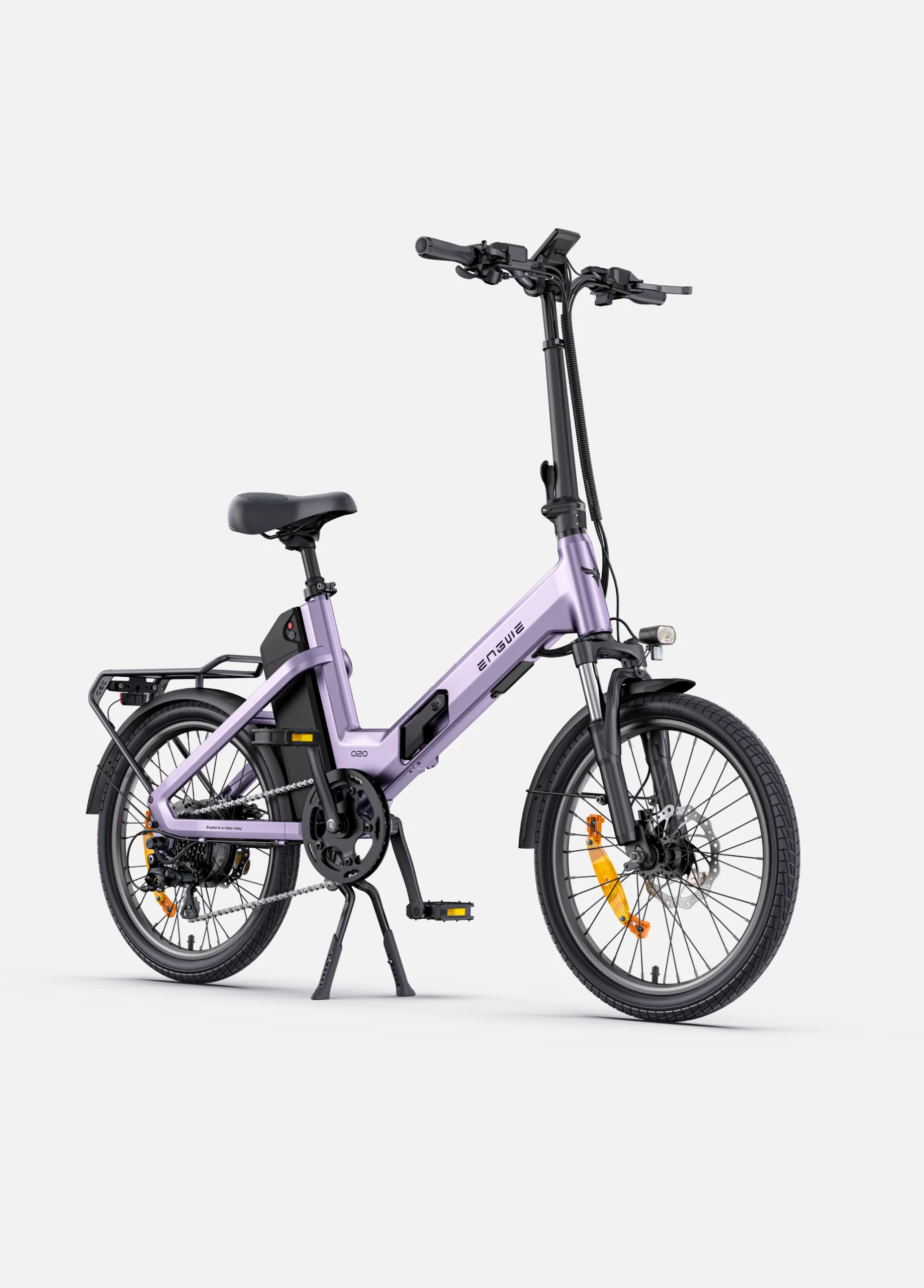 ENGWE O20 Boost 75Nm Boost Power Front Suspension Folding E-Bike - Image 5