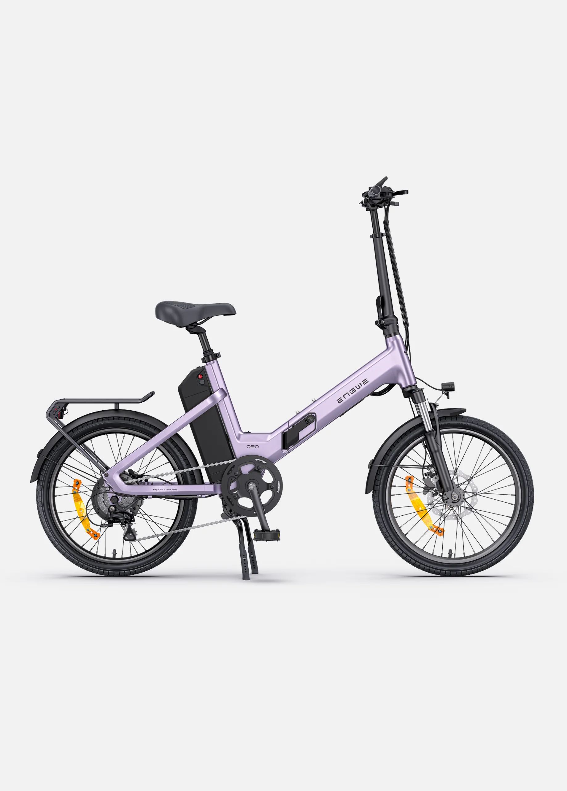 ENGWE O20 Boost 75Nm Boost Power Front Suspension Folding E-Bike - Image 6